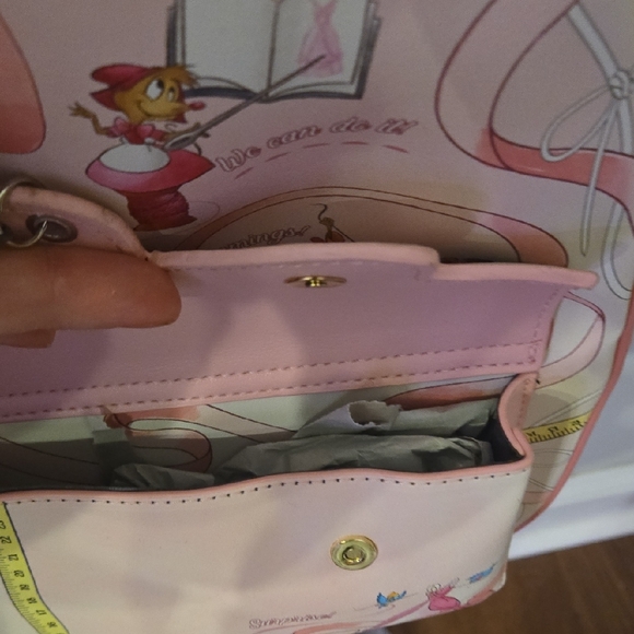 Danielle Nicole Beautiful Pink Dress Cinderella Mini Backpack Disney - Picture 5 of 6
